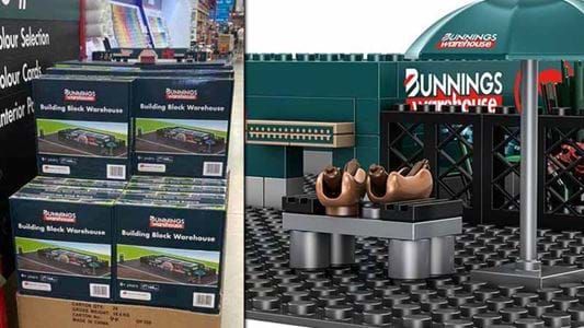 Bunnings Have Released Their Own Lego-Style Warehouse, Complete With