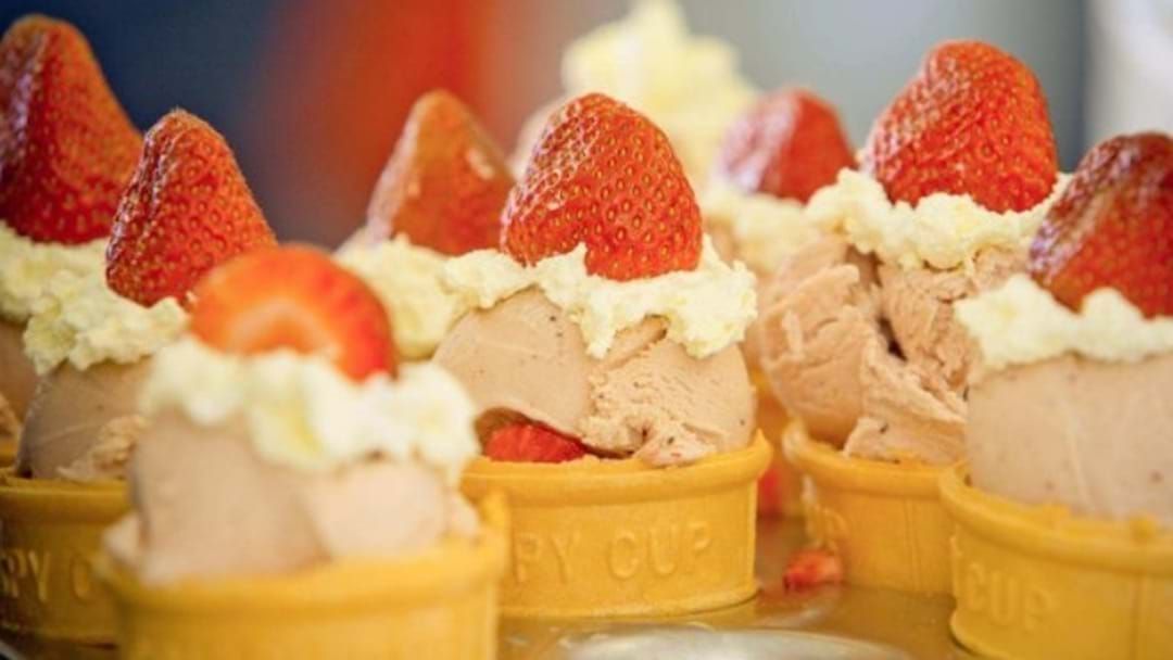 Article heading image for A One Off Strawberry Sundae Sale To Support Struggling Farmers