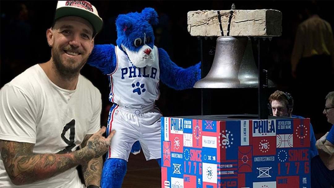 Article heading image for Dane Swan Is Featuring In The Philadelphia 76ers Pregame Activities Today
