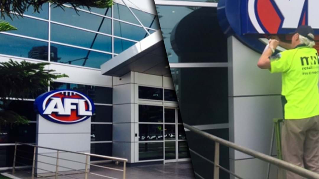 Article heading image for Logo Changed At AFL House