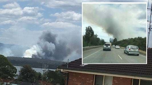 Fiery Crash On M1 At Cooranbong | Triple M