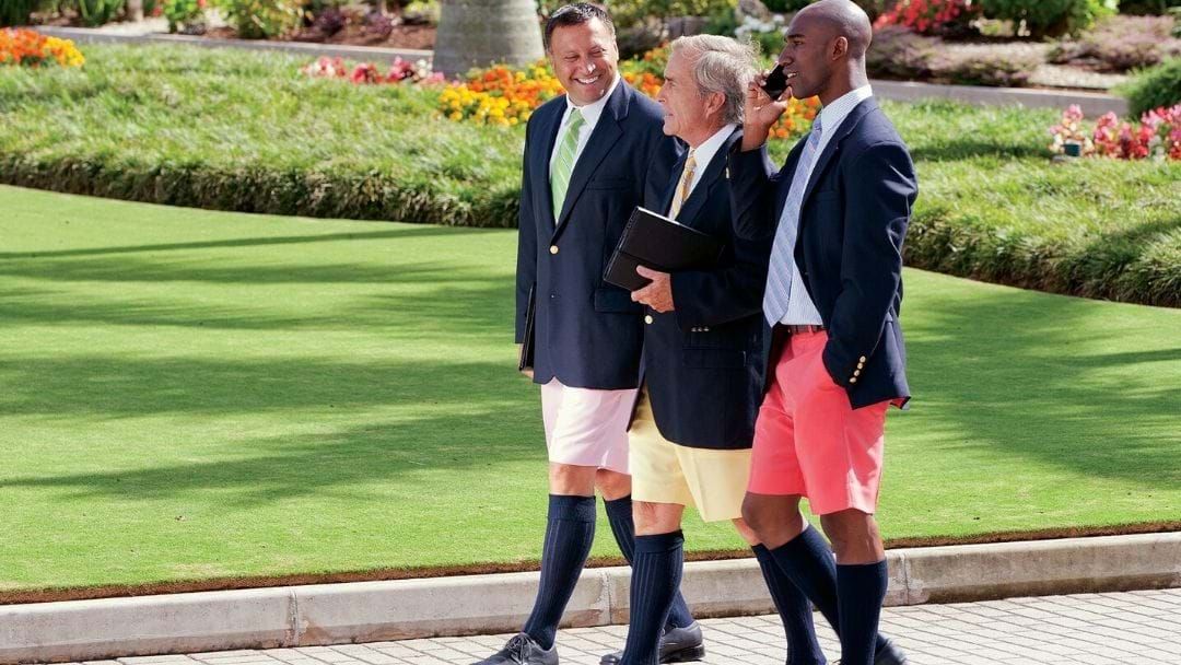 Article heading image for Should Men Be Allowed To Wear Shorts To Work? 