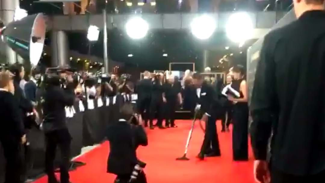 Article heading image for Sam Thaiday Spotted Vacuuming The Red Carpet At The Dally Ms