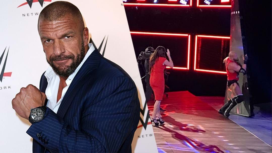Article heading image for WWE Superstar Triple H's Embarrassing Survivor Series Exit