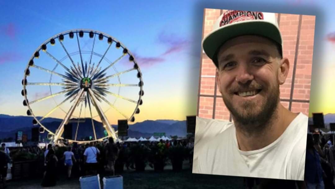 Article heading image for Dane Swan: LIVE FROM COACHELLA