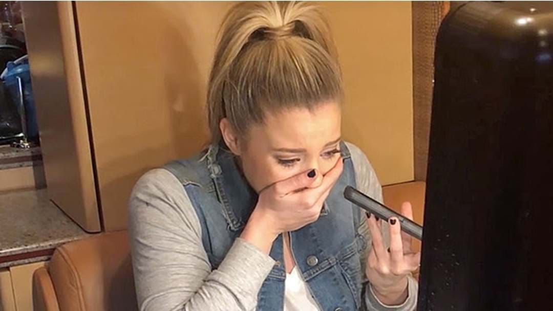 Article heading image for Lauren Alaina Reduced to Tears as Reba McEntire Tells Her She's Won ACM New Female Vocalist of the Year