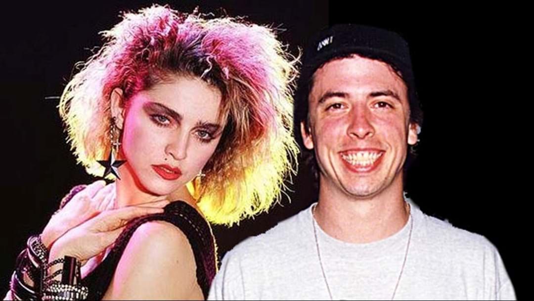 Article heading image for David Grohl’s Mum Was Scared Madonna Was Going To  "Swoop Him Up"