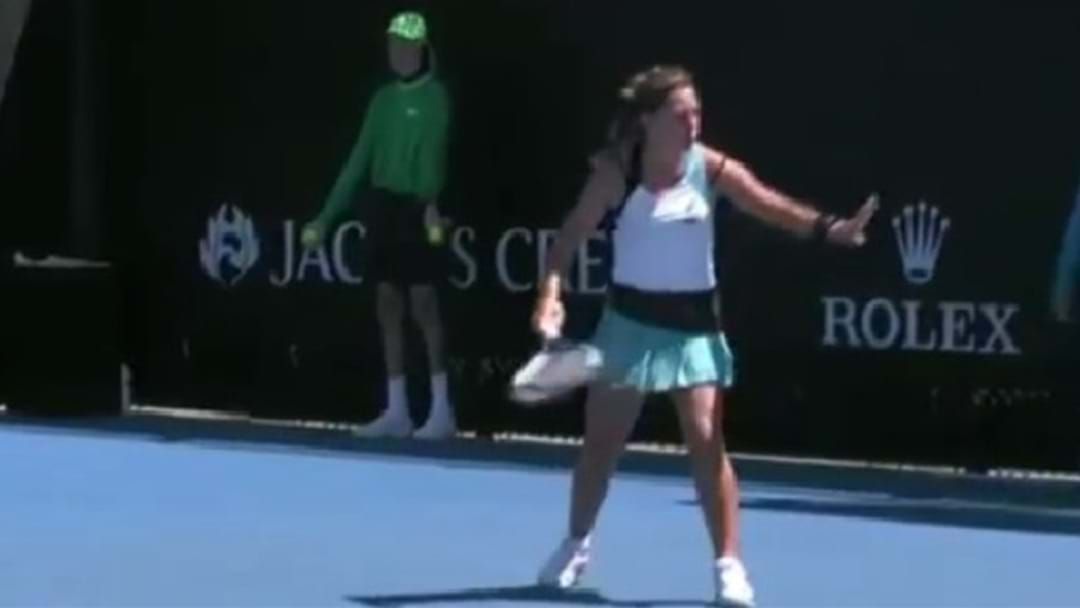 Article heading image for Player Kicked Out Of Australian Open After Hitting Ball Kid