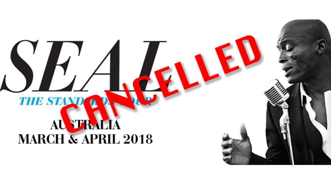 Article heading image for Seal Cancels Most Of His Aussie Tour, Including Perth