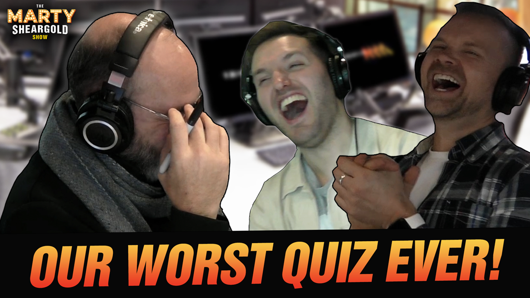 Article heading image for Producer Matt Stitches Up Marty & Will With "Worst Quiz Ever!"