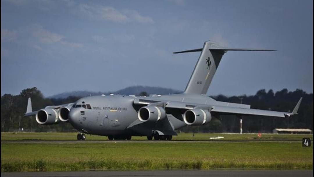 Article heading image for Here's Why RAAF Cargo Planes Are Flying Low Around The Whitsundays