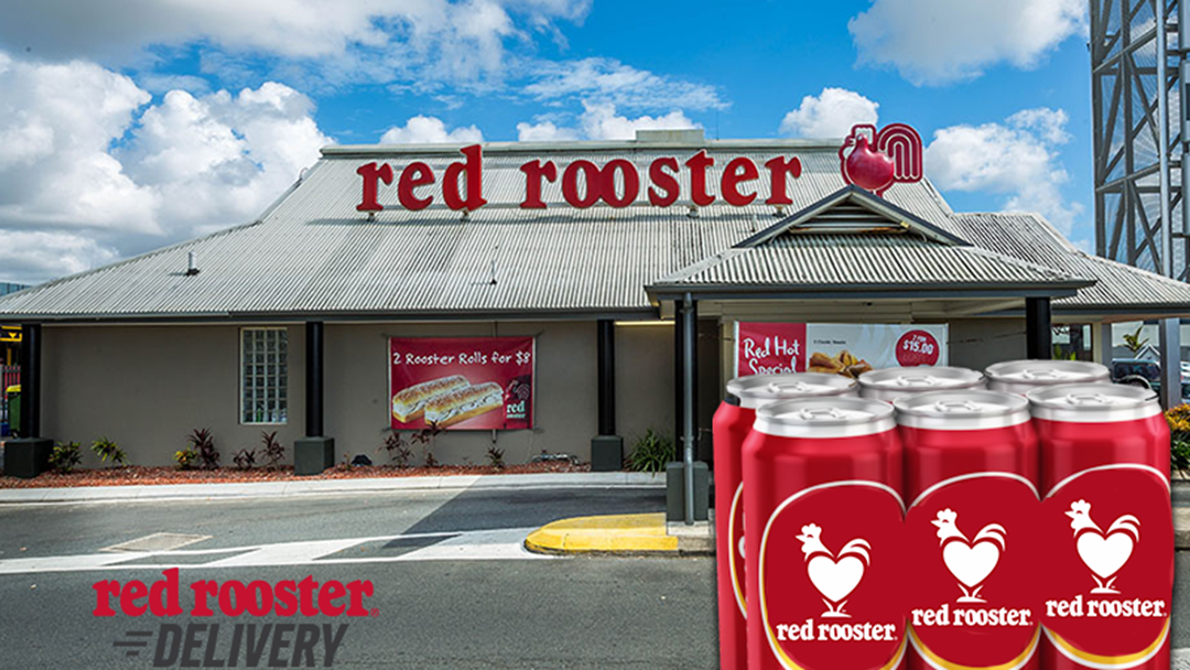 Article heading image for Red Rooster Is Trialling Grog Delivery So Get Ready For A Rippa Roll And Froffie Combo