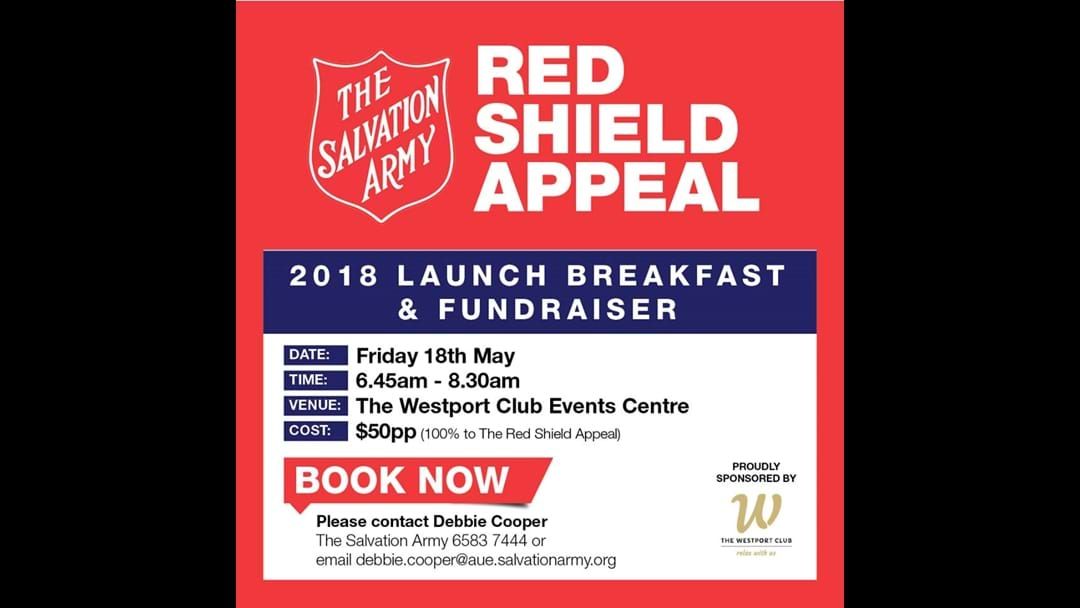 Article heading image for Greg from the Salvation Army talks about the Red Shield appeal with Strawny