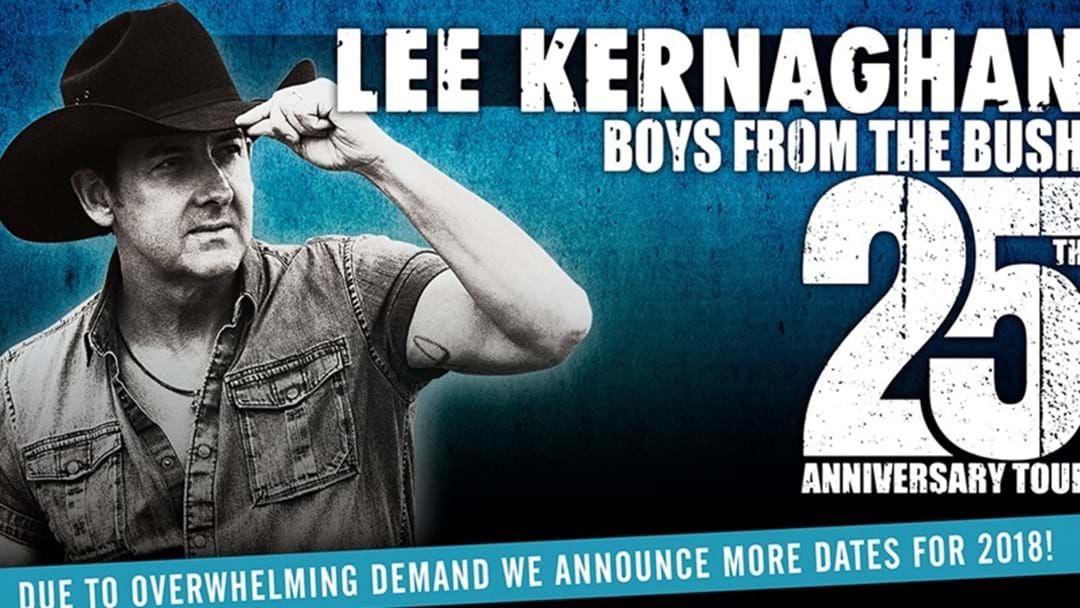Article heading image for Lee Kernaghan Announces Final 2018 Tour Dates: 25th Anniversary “Boys From the Bush Tour”