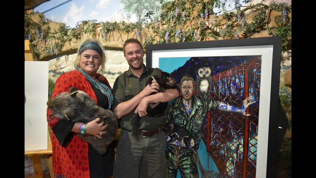 Article heading image for Portrait of Reptile Park co-director unveiled