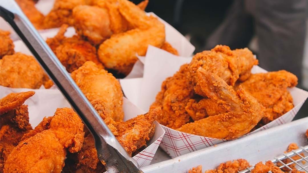 Article heading image for 1000 Crispy Chicken Wings Are Being Handed Out In Rundle Mall This Weekend