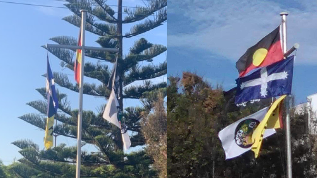 Article heading image for No Aussie Flag on Woolgoolga Chamber Flagpole