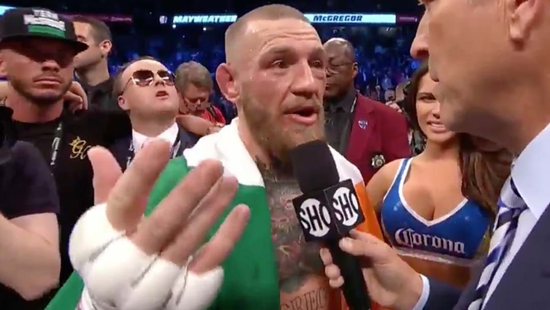 Article heading image for Did Conor McGregor Just Call Out His Next Opponent? 