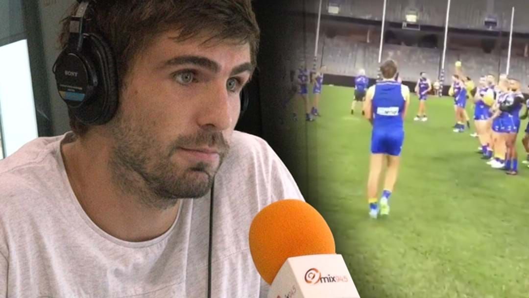 Article heading image for LISTEN: Gaff’s Awkward Apology For Teammate’s “Disrespectful” Jibe At Andy Brayshaw