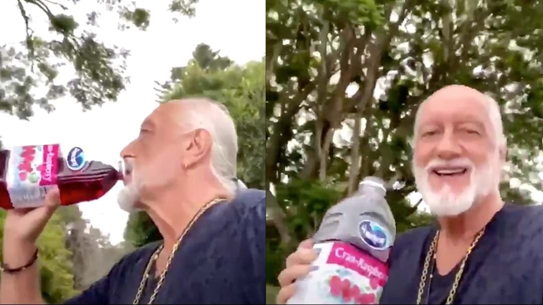 Article heading image for Mick Fleetwood Has Joined TikTok To Honour The Cranberry Juice Drinking Skater Boy