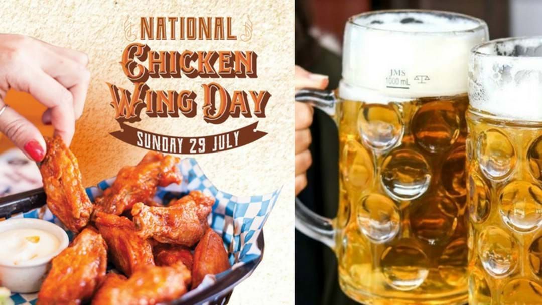 Article heading image for Celebrate National Chicken Wing Day At Bavarian Bier Cafe Broadbeach This Sunday!!!