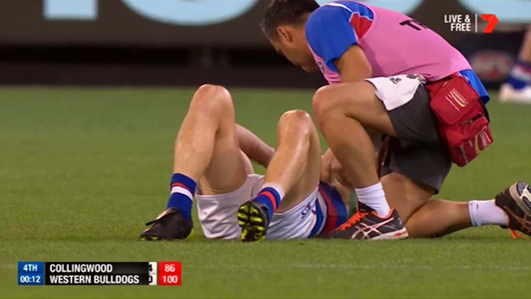 Article heading image for Big Injury Concern For Bulldogs On The Final Siren