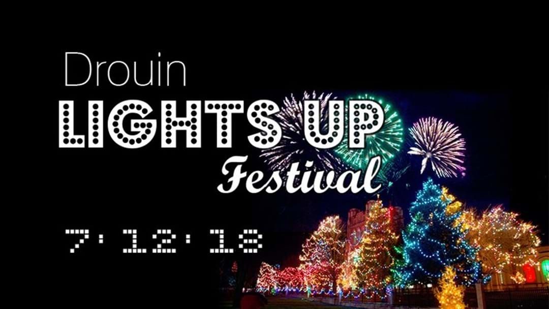 Article heading image for Drouin Lights Up Festival 2018