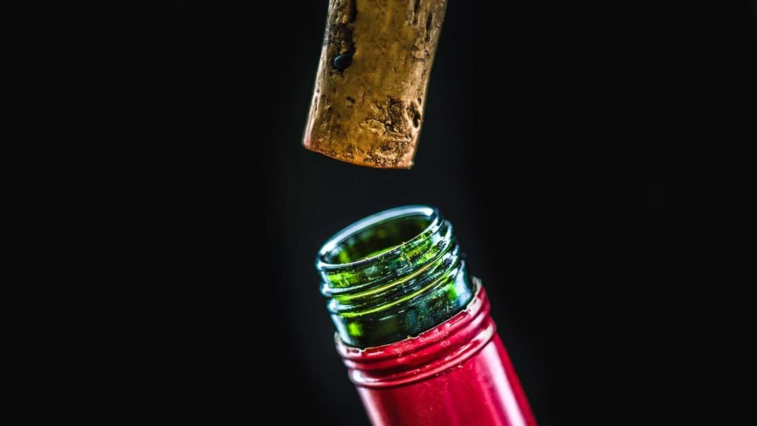 Article heading image for Mandy's GENIUS Way To Pop A Bottle Of Wine Without A Cork Screw!