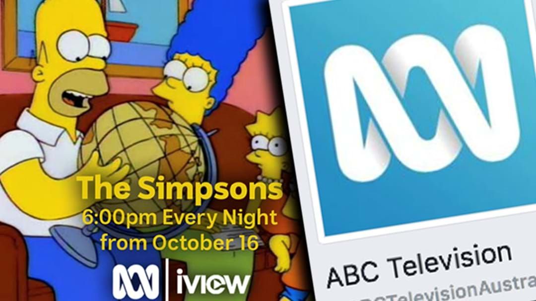 Article heading image for A Hoax Page Is Trying To Make People Think That The Simpsons Is Coming To The ABC