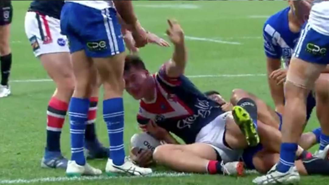 Article heading image for LISTEN | Bill Harrigan Blows Up Over Controversial Joey Manu Try