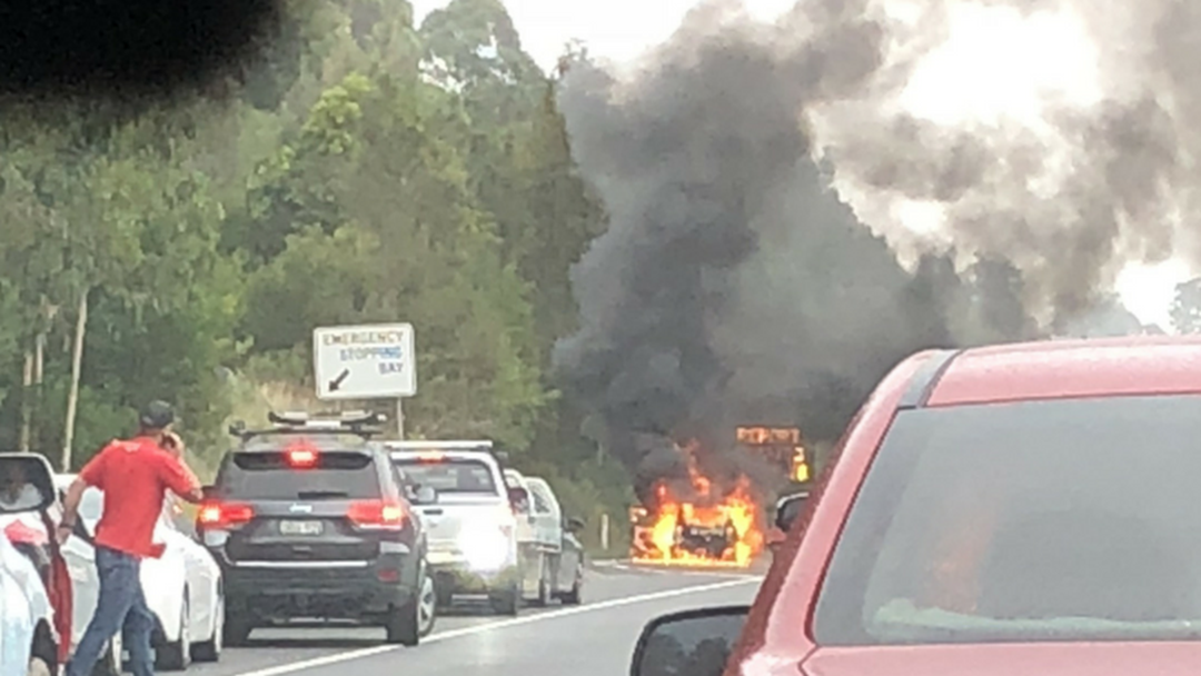 Article heading image for Car Fire Northbound at Bonville on Pacific Highway