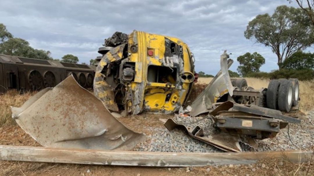 Article heading image for Three Injured As Train Derailment After Collision With A Truck  