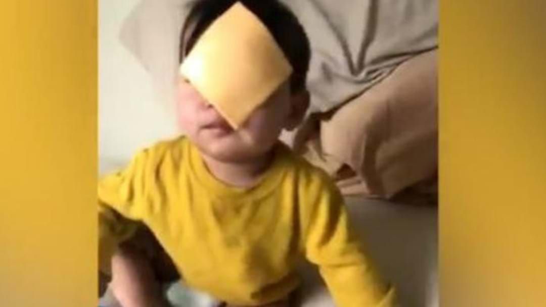 Article heading image for People Are Throwing Cheese At Their Babies In The Internet's Latest Viral Trend