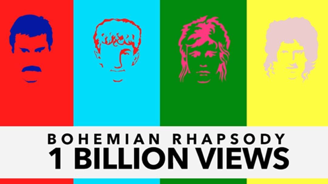 Article heading image for Headbangers Rejoice...  Bohemian Rhapsody Reaches 1 Billion Views