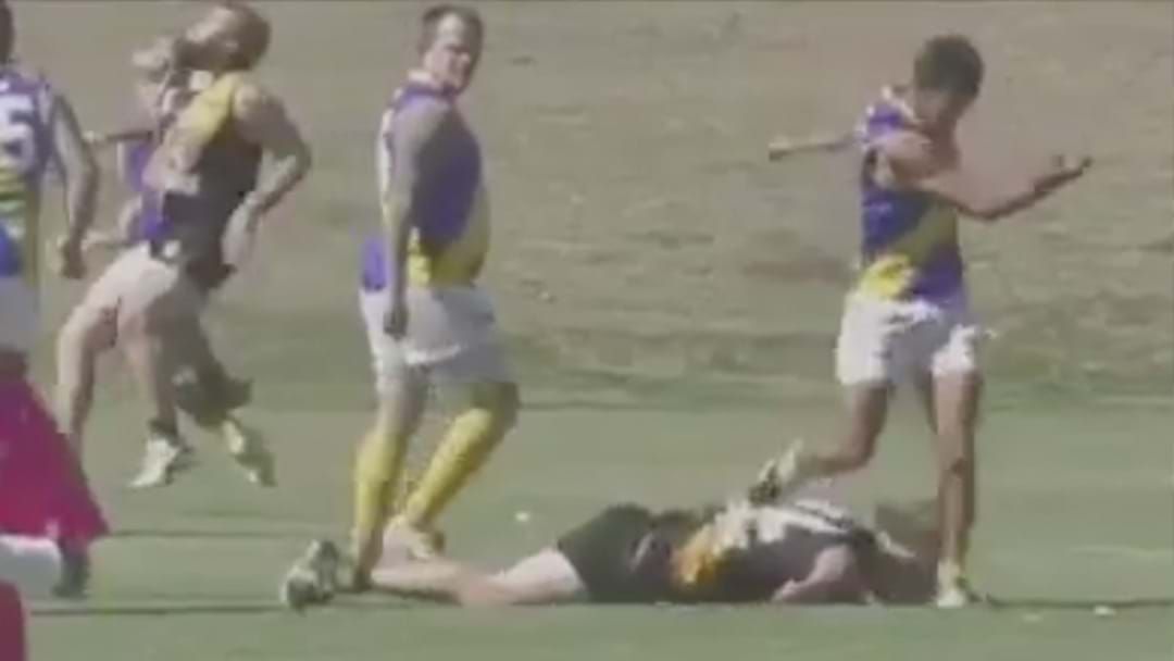 Article heading image for Queensland Footy Player Who Had His Head Kicked Speaks Out