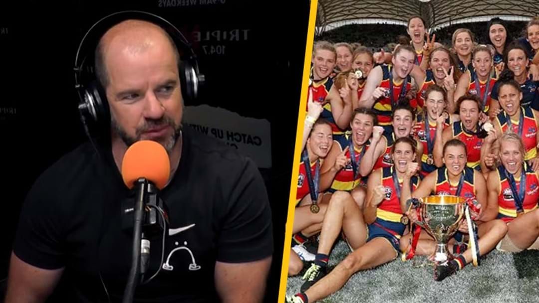 Article heading image for A Million Bucks For 4 Games?! Roo Weighs In On The AFLW Debate