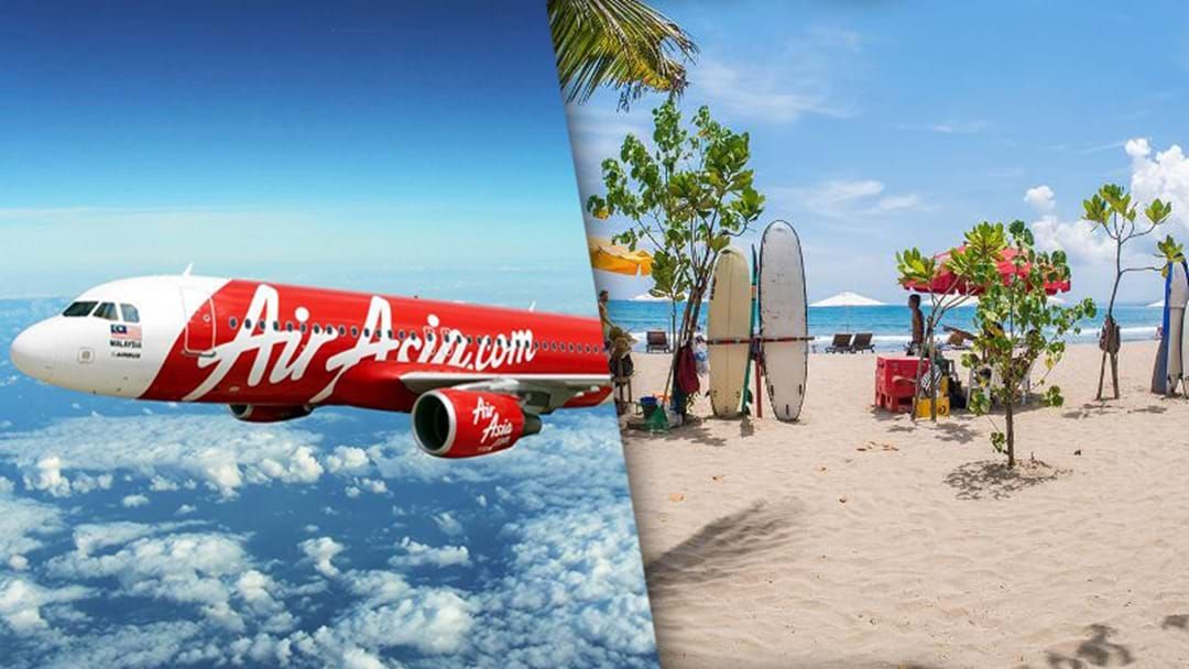 Article heading image for Air Asia Are Flogging Cheap As Chips Flights To Bali