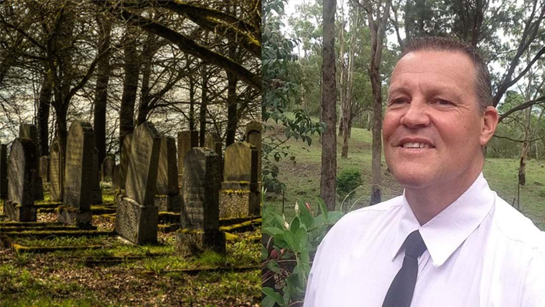 Article heading image for Aussie Bloke Gets Paid $10,000 To Crash People's Funerals And Spill Their Secrets During The Eulogy