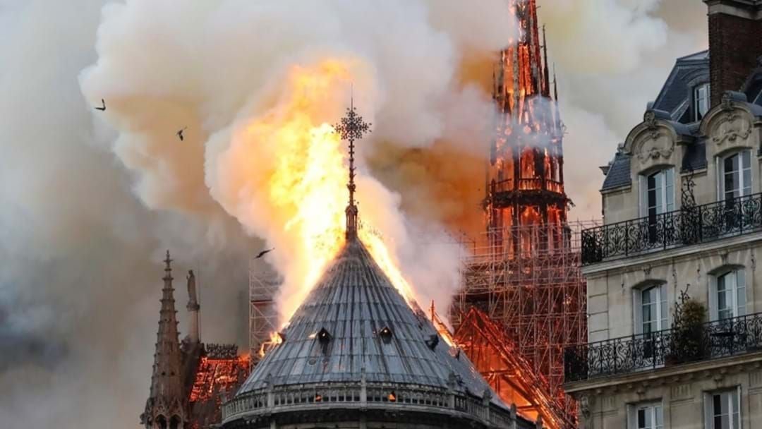 Article heading image for Massive Fire Engulfs Notre Dame Cathedral In Paris