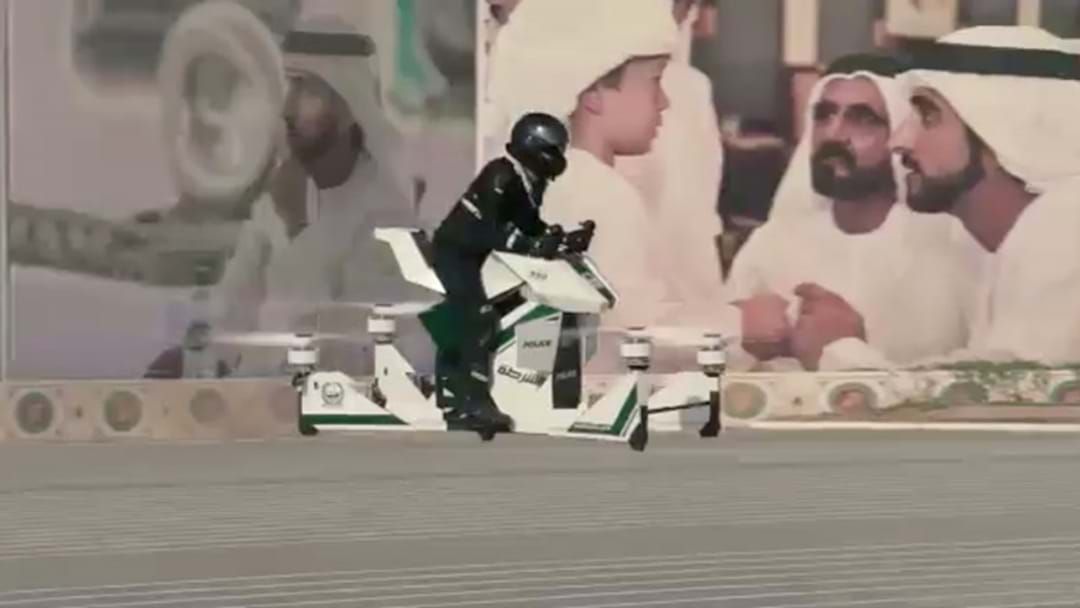 Article heading image for Cops In Dubai Are About To Start Getting Around On Actual Hoverbikes