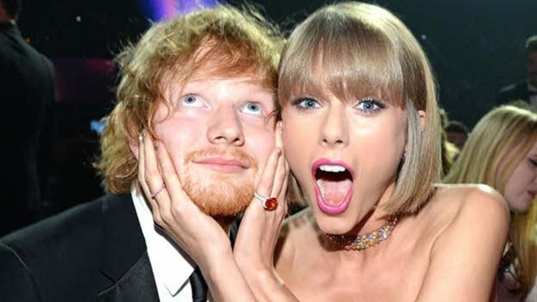 Article heading image for Ed Sheeran Is Teasing A New Song With Taylor Swift