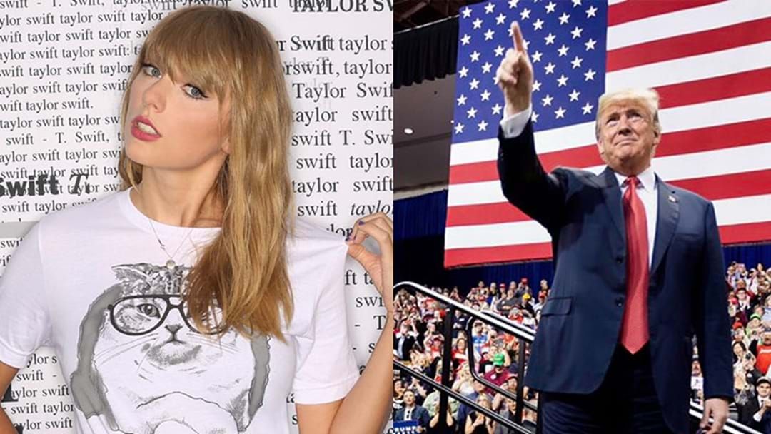 Article heading image for Donald Trump Has Reacted To Taylor Swift’s Political Views In A Classic Trump Way