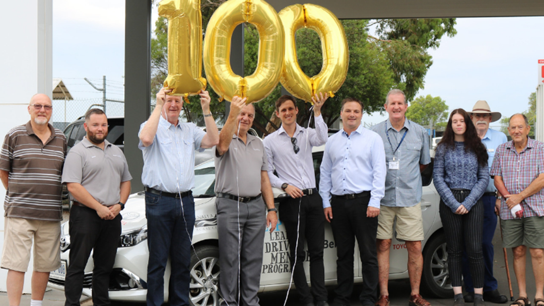 Article heading image for The VicRoads L2P Program Celebrates Its 100th Driver Licence!