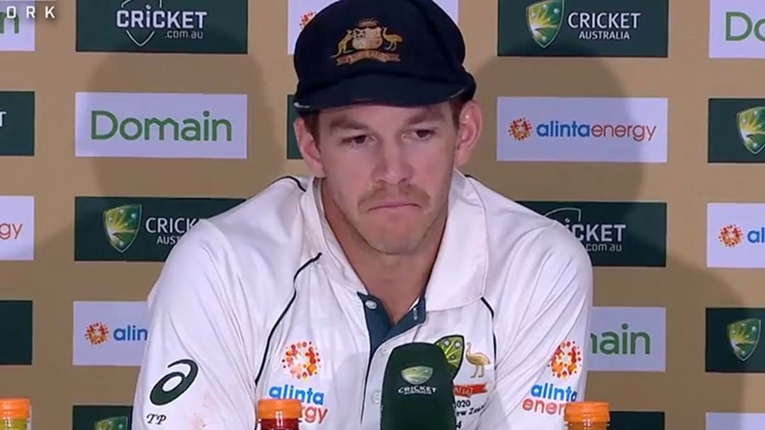 Article heading image for Tim Paine Took A Cheeky Swipe At Virat Kohli In His Post-Match Press Conference
