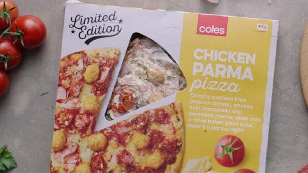 Article heading image for Coles Have Just Launched A Chicken Parma/ Parmi Pizza If You're Keen To Do Yourself Some Damage This Weekend