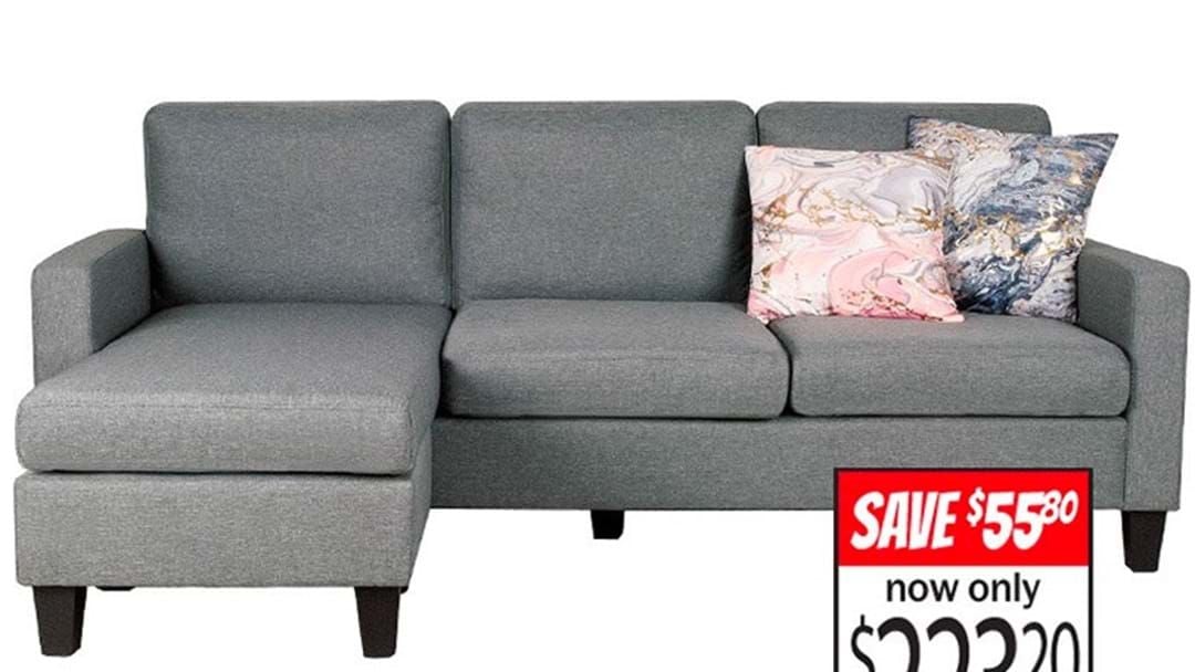 Article heading image for Cheap As Chips Are Flogging Three-Seat Couches For $223
