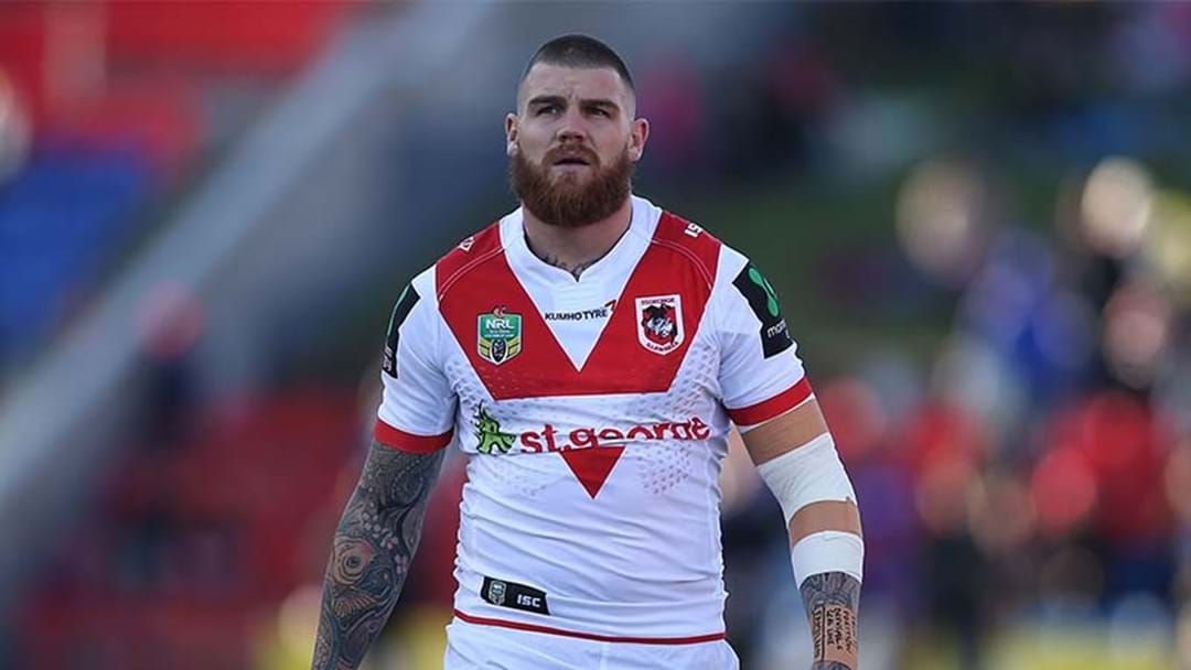 Article heading image for Dragons Release Statement About Josh Dugan