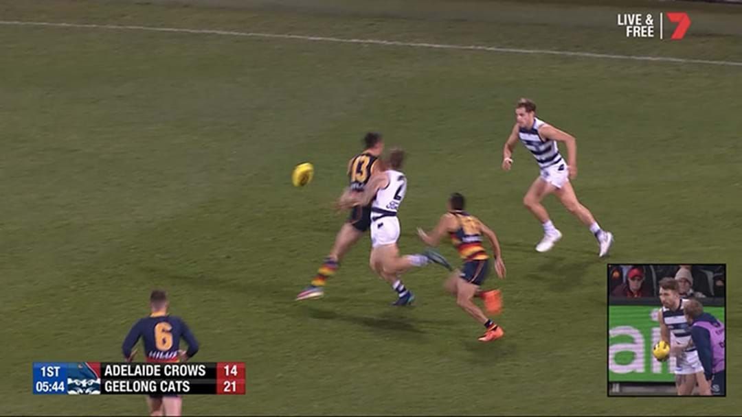 Article heading image for Tex Walker Reported After Bump On Zach Tuohy