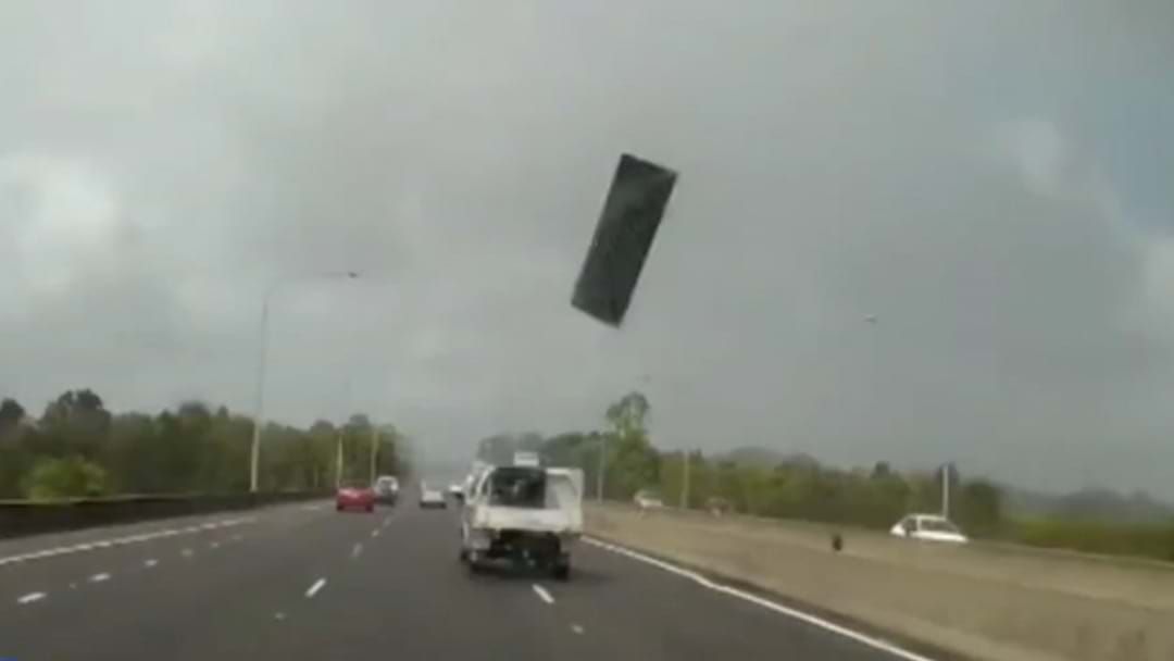Article heading image for Speeding Ute Caught Dropping Tin Sheets Along Motorway In Sydney's South West
