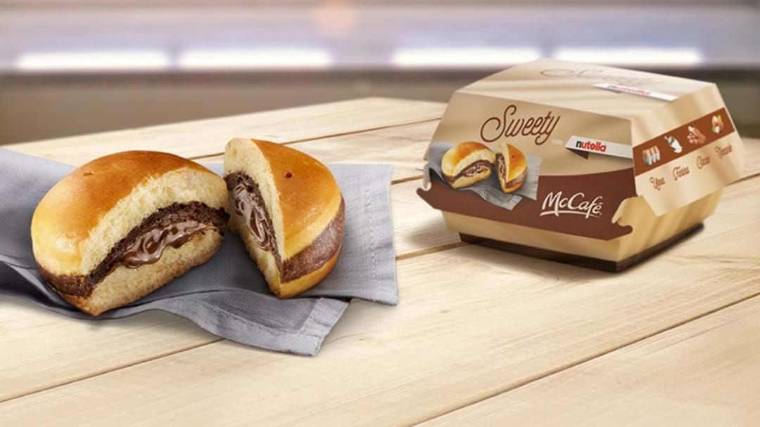 Article heading image for Can We Get The Italian Maccas Nutella Burger To Oz?